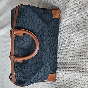 Celine Black Boston Bag